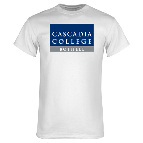  White T Shirt - Cascadia College Bothell  Square