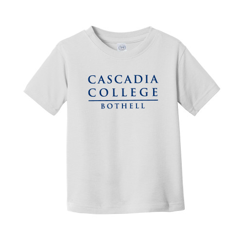  Toddler White T Shirt - Cascadia College Bothell