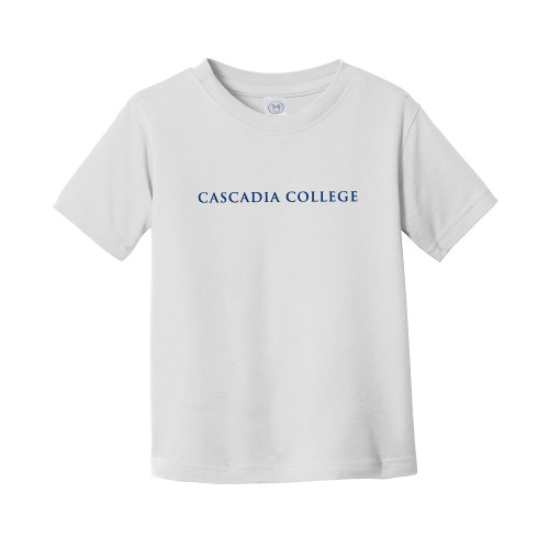  Toddler White T Shirt - Cascadia College Bothell  Flat