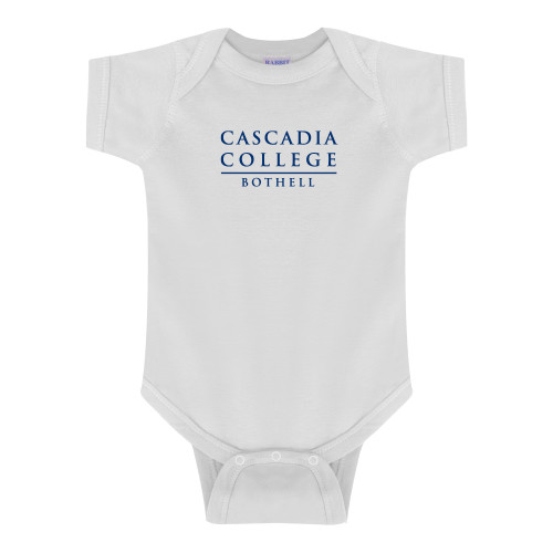  White Infant Onesie - Cascadia College Bothell