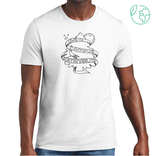  Allmade White Organic Cotton Tee - Cascadia College Parent