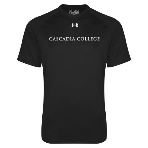  Under Armour Black Tech Tee - Cascadia College Bothell  Flat