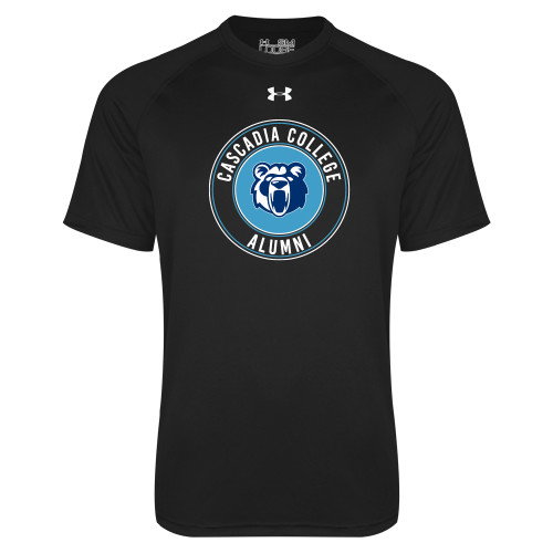  Under Armour Black Tech Tee - Cascadia College Alumni