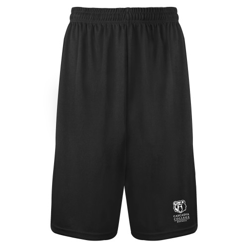  Black Performance Classic 9 Inch Short - Kodiak Cascadia College Bothell Stacked