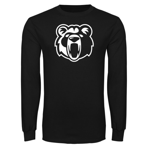  Black Long Sleeve T Shirt - Kodiak Mascot