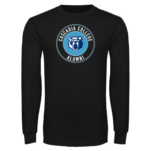  Black Long Sleeve T Shirt - Cascadia College Alumni
