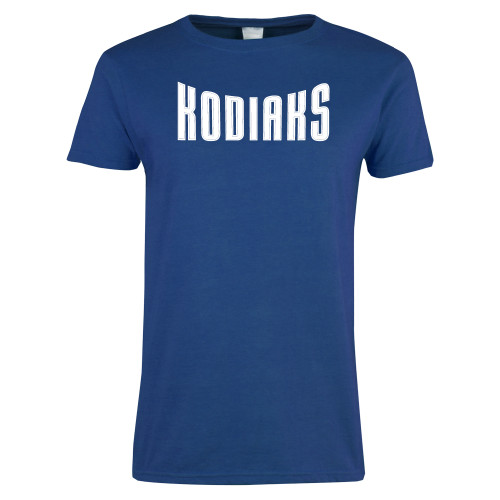  Womens Royal Short Sleeve Tee - Kodiaks