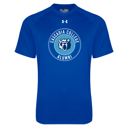  Under Armour Royal Tech Tee - Cascadia College Alumni