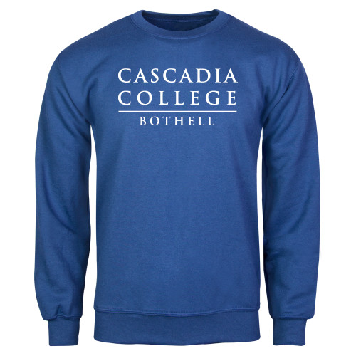  Royal Fleece Crew - Cascadia College Bothell