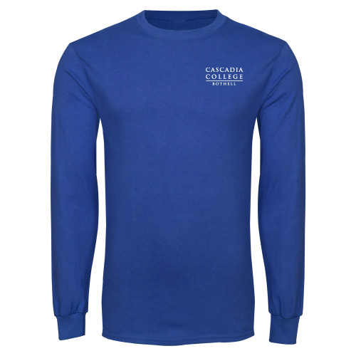  Royal Long Sleeve T Shirt - Cascadia College Bothell