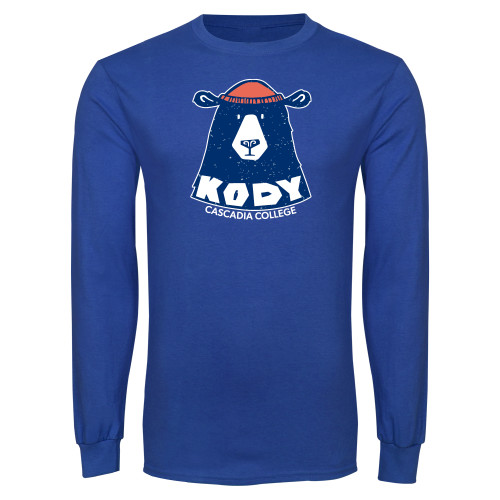  Royal Long Sleeve T Shirt - Kody Beanie Cascadia College