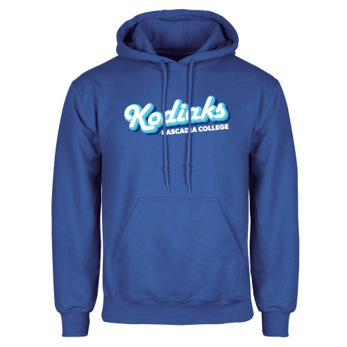  Royal Fleece Hoodie - Kodiaks Tricolor Cascadia College