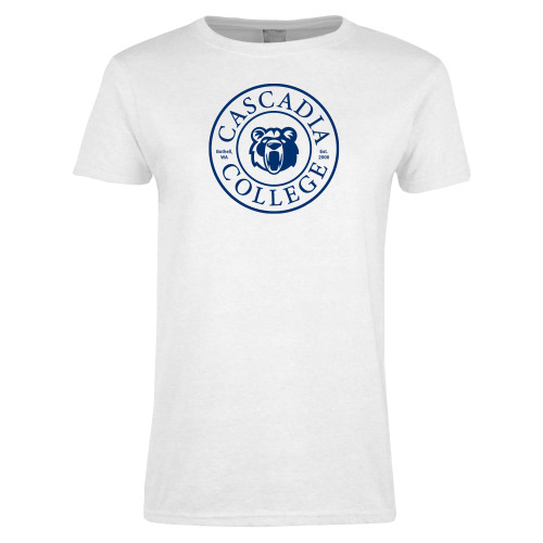 Main Image for  Womens White Short Sleeve Tee