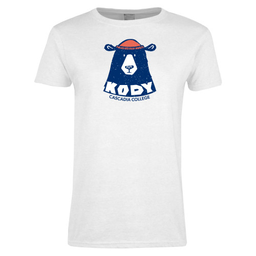 Main Image for  Womens White Short Sleeve Tee