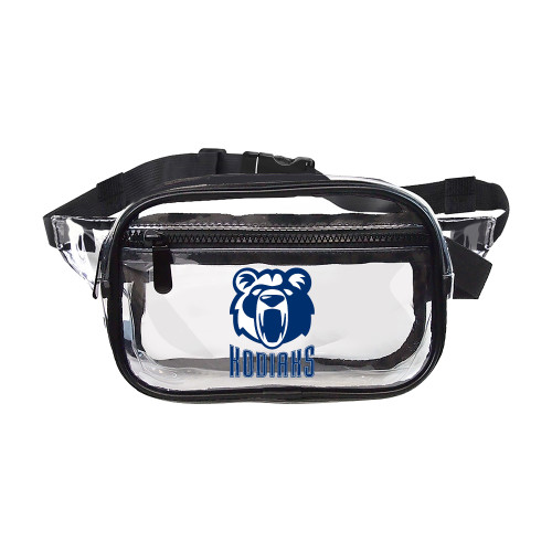  Clear Fanny Pack - Kodiaks with Mascot