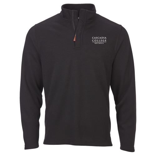  Boxercraft Black Sullivan 1/4 Zip - Cascadia College Bothell  EMB