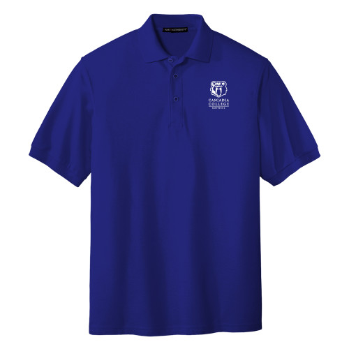  Royal Silk Touch Polo - Kodiak Cascadia College Bothell Stacked EMB