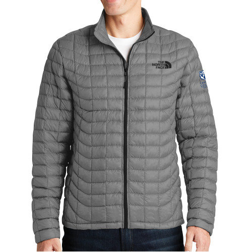  The North Face Grey Thermoball Trekker Jacket - Kodiak Cascadia College Bothell Stacked EMB