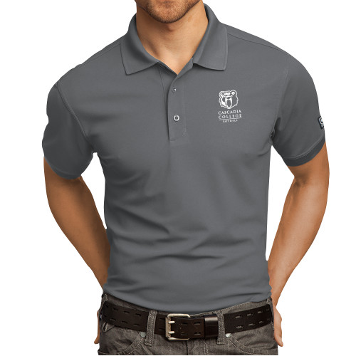  OGIO Rogue Grey Caliber 2.0 Polo - Kodiak Cascadia College Bothell Stacked EMB