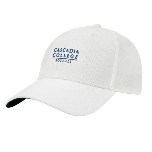  Callaway Performance White Front Crest Hat - Cascadia College Bothell  EMB