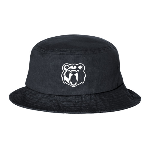 Sportsman Black Bucket Hat - Kodiak Mascot