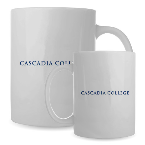 Cascadia Full Color White Mug 15oz