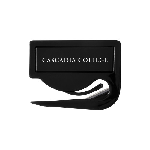  Black Letter Opener - Cascadia College Flat