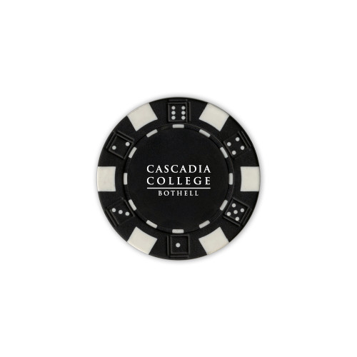  Black Game Chip - Cascadia College Bothell