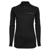 Thumbnail image for  Syntrel Womens Black Interlock 1/4 Zip