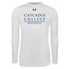 Thumbnail image for  Under Armour White Long Sleeve Tech Tee