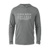 Thumbnail image for  Grey Heather Long Sleeve Hooded Tee