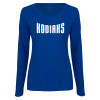 Thumbnail image for  Womens Royal Long Sleeve V Neck Tee 