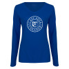Thumbnail image for  Womens Royal Long Sleeve V Neck Tee 
