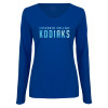 Thumbnail image for  Womens Royal Long Sleeve V Neck Tee 