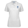 Thumbnail image for  Womens Silk Touch White Pique Polo