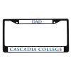 Thumbnail image for  Dad Metal License Plate Frame in Black