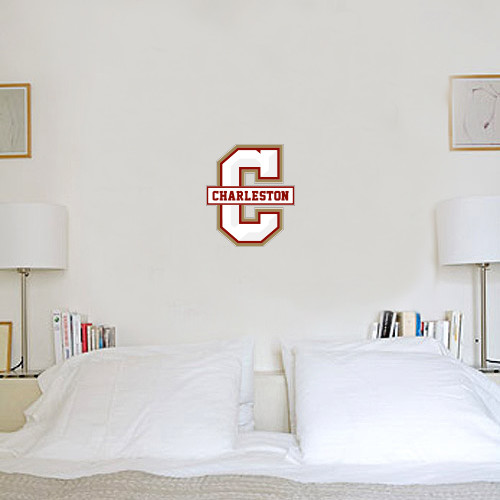  1 ft x 1 ft Fan WallSkinz - Official Logo - C Charleston