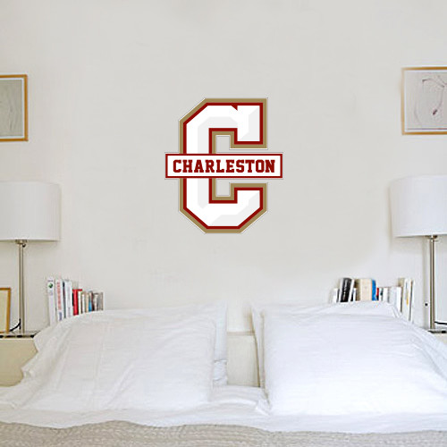 1.5 ft x 2 ft Fan WallSkinz - Official Logo - C Charleston
