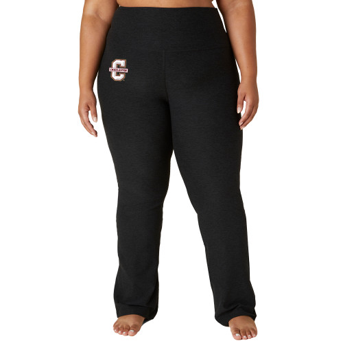  Beyond Yoga PLUS Spacedye High Waisted Practice Pant Darkest Night - 	Official Logo - C Charleston - Beyond Yoga