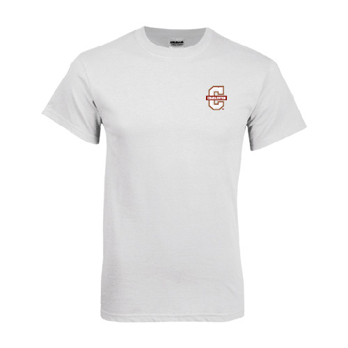  White T Shirt - Official Logo - C Charleston