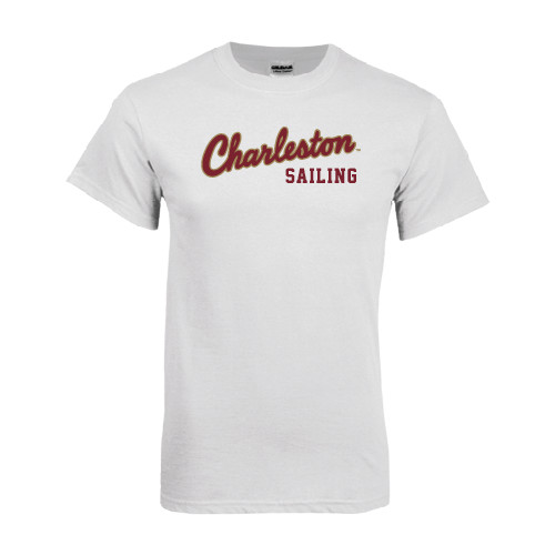  White T Shirt - Sailing