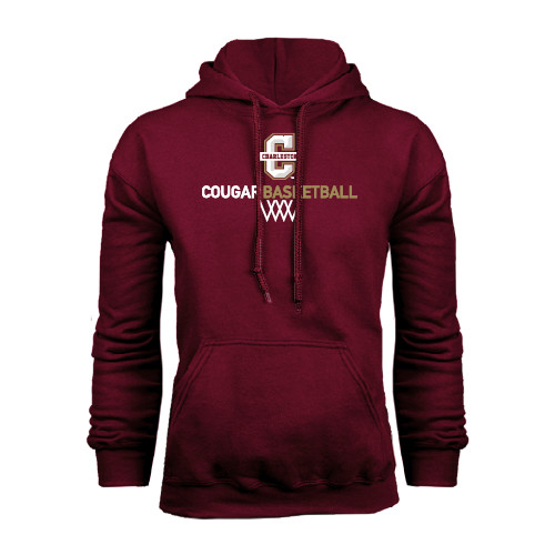 College of Charleston Maroon Fleece Hoodie
