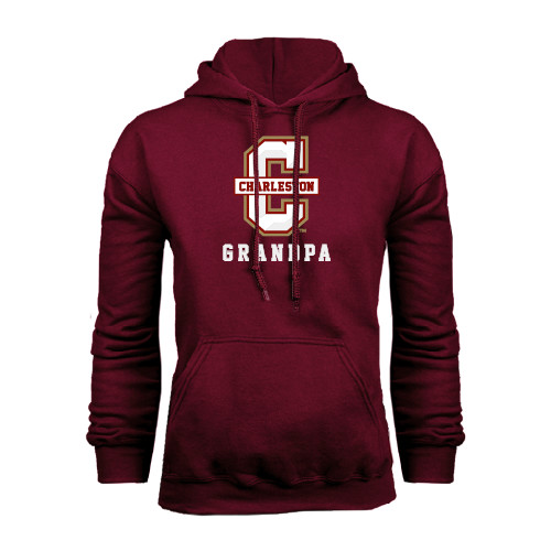  Maroon Fleece Hoodie - Grandpa