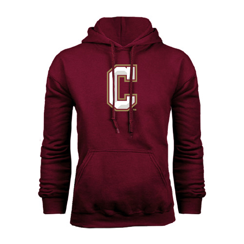  Maroon Fleece Hoodie - C