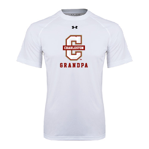 Under Armour White Tech Tee - Grandpa