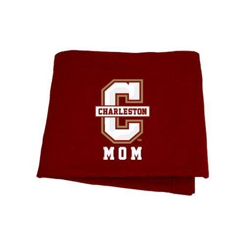  Maroon Sweatshirt Blanket - Mom