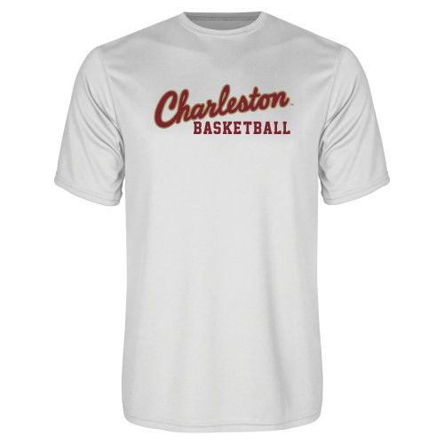  White Performance Tee - Basketball