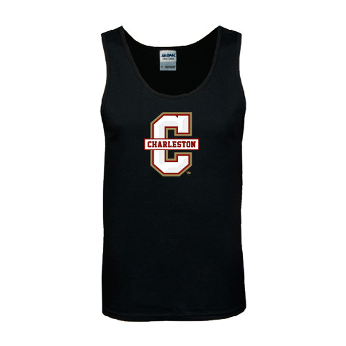  Black Tank Top - Official Logo - C Charleston