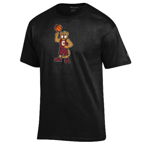  Champion Black T Shirt - Charleston Cougars Mascot - Basketball