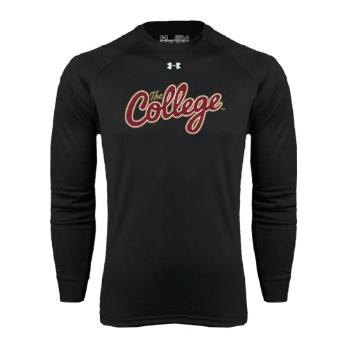  Under Armour Black Long Sleeve Tech Tee - The College Script